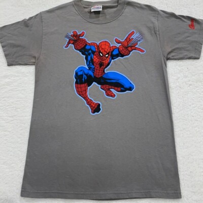 vintage 90s SPIDER MAN MARVEL COMICS T-Shirt SMALL graphiti movie