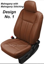 Katzkin Leather Seat Covers Kit For 2015-2020 Ford F-150 Supercrew Xlt Mahogany
