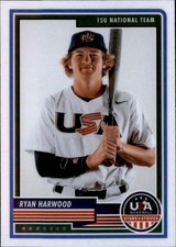 2023 Panini Stars & Stripes USA Baseball #29 Ryan Harwood
