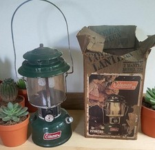 Vintage Coleman Lantern Model 220K195 1980 Works Fine for sale