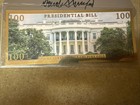 Aurum Trump Presidential 100 Milligram Gold Note 2025 New Reverse White House — photo 2