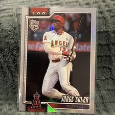 2026 Topps Series 1 Jorge Holo Foil Los Angeles Angels
