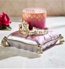 2026 Disney Bath & Body Works Princess Aurora Crown 3-Wick Candle Holder In Hand