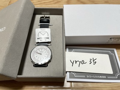 SEIKO METRONOME WATCH monotone Standard Line SMW006A Fast delivery