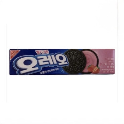 Oreo Strawberry Creme Sandwich Cookies Strawberry Packet Snack !!!6 PACK!!!
