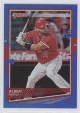 2020 Panini Donruss Holo Blue Albert Pujols #188 iy3