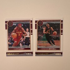 2024-25 Panini NBA Hoops Winter Lot Cleveland Cavaliers LeVert, Donovan Mitchell