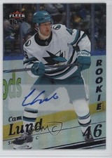 2025-26 Upper Deck Fleer Ultra Rookies Rainbow Foil Cam Lund #182 Rookie Auto RC