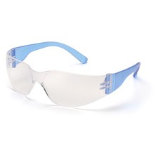 Pyramex SN4110S Intruder Safety Glasses Clear Lens Blue Temples ANSI Z87.1