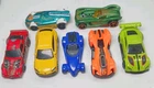 Lot of 7 Vintage Hot Wheels Various Designs & Conditions Mattel Cars