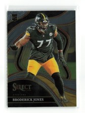 BRODERICK JONES #292 RC 2023 PANINI SELECT STEELERS READ
