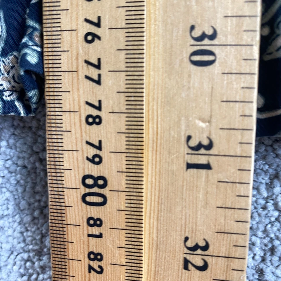 Falda Campesina Floral Larga en Niveles French Connection Talla 10 Tencel Volantes Elástica Foto 3 de 4