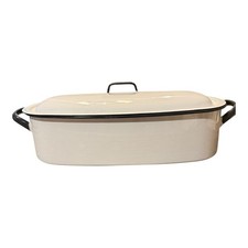 Poacher White/Black Enameled Fish (Salmon)