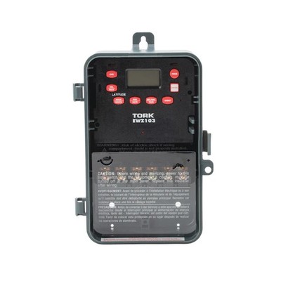 TORK 30 -Amps 120/277-volt Indoor Programmable Countdown Digital Lighting Timer