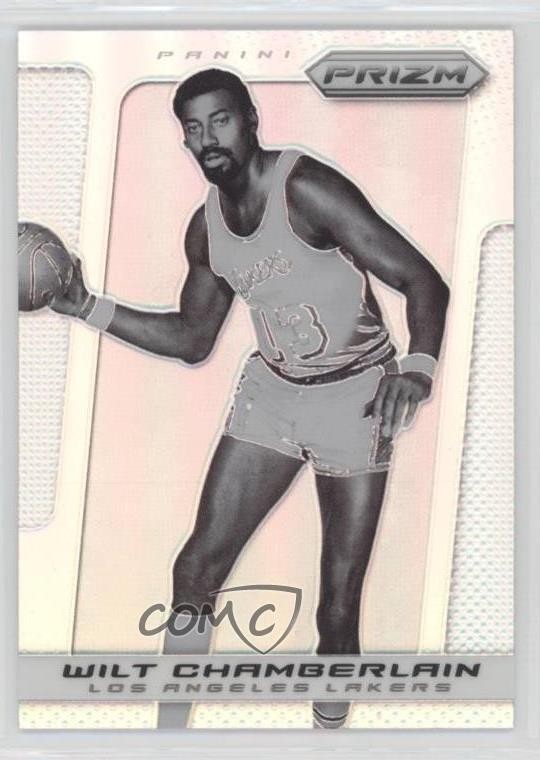 2013-14 Panini Prizm Silver Prizm Wilt Chamberlain #257 HOF 1yj