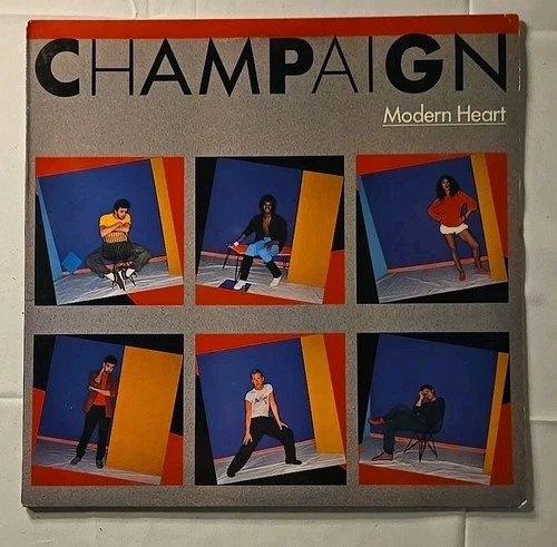 Champaign / Modern Heart /  Columbia / Vinyl LP/ 1983 / FC 38284 / VG+/ VG+