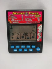 RadioShack Handheld Game Deluxe 2 Poker Electronic Game