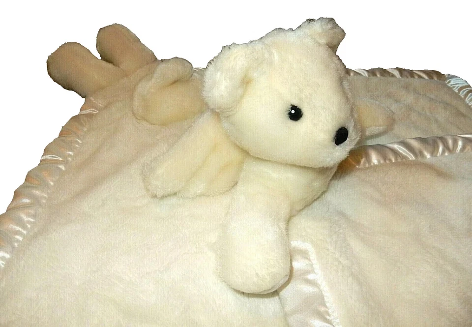 Oso de peluche ángel 6B 30x30 MY BANKY MICHAEL felpa satén cuna bebé manta adorable Foto 3 de 4