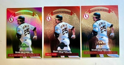 1997 Donruss Limited Mark McGwire Andres Galarraga ERROR 64 Limited Exposure Set