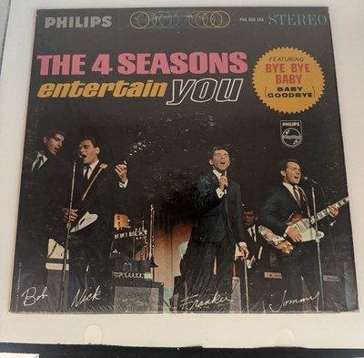 THE 4 SEASONS - ENTERTAIN YOU LP Vinyl - Philips PHS 600-164