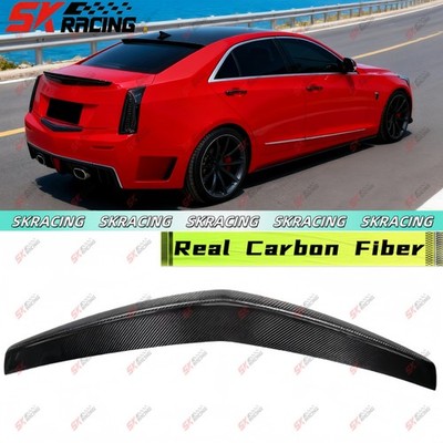 Fits Cadillac ATS 4-Door Sedan 13-18 Forged/Carbon Fiber Rear Spoiler Wing Kits