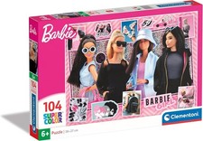 Barbie Puzzle 104 Teile Barbie Puppe und Zubehör Puzzle