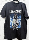 Vintage Peter Frampton World Tour 2011 all size Black Cotton shirt Unisex TG0003