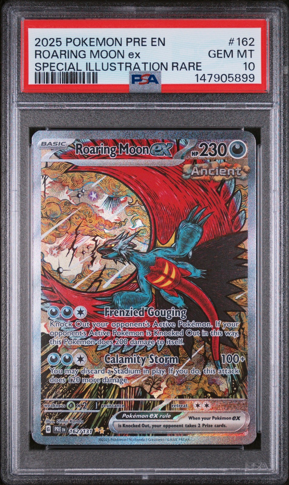Roaring Moon (65/131) - Prismatic Evolutions Value - GoCollect