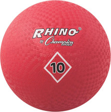 Playground Ball Durable High-Bounce Ball, Sizes 5", 6", 7", 10", 13" 16" for