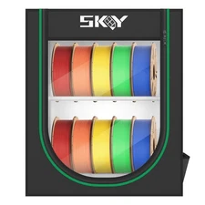 3D Printer Storage Box, Storage Rack for 3D Printing Filaments,Dustproof and ...