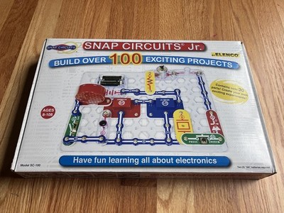 Snap Circuits Jr. SC-100 Electronics Discovery Kit Complete STEM Learning Set