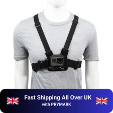 Adjustable Elastic Chest Strap Harness Mount For GoPro Hero 9 8 7 6 5 4