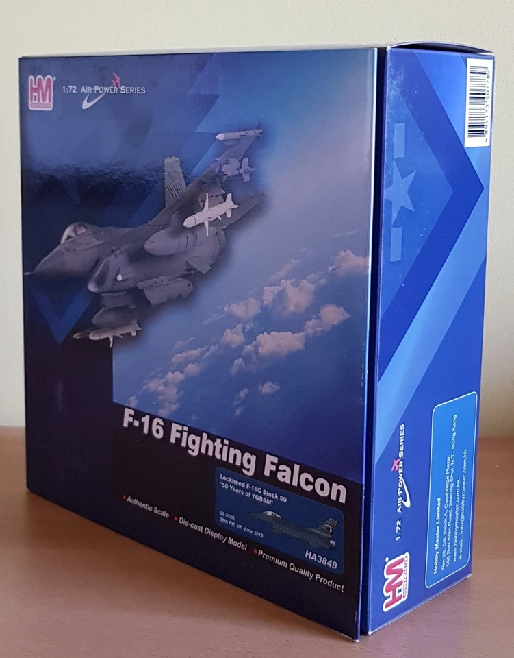 Hobby Master 1/72 HA3849 F-16C USAF 77th FS Wild Weasels "50 Years of YGBSM" - Image 4 of 4