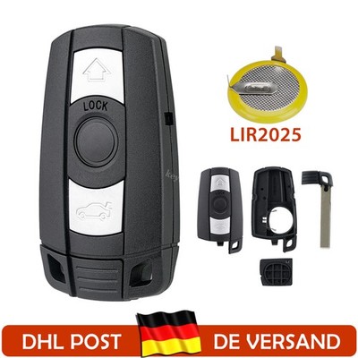 Schlüssel Gehäuse Akku LIR2025 90° Für BMW E81 E82 E84 E90 E91 E92 E93 E70 E60