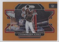 2022 Panini Prizm WWE Orange Prizm 71/99 Dabba-Kato Commander Azeez #89 00gy
