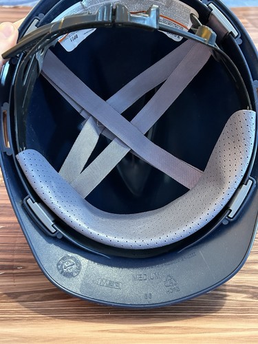 Casco duro de seguridad ajustable Chicago Bears MSA construcción de fútbol americano - Imagen 7 de 9