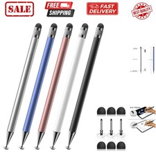 Stylus 5 Pcs, 2-in-1 Stylus Pen for Touch Screen, High Precision and Sensitiv...