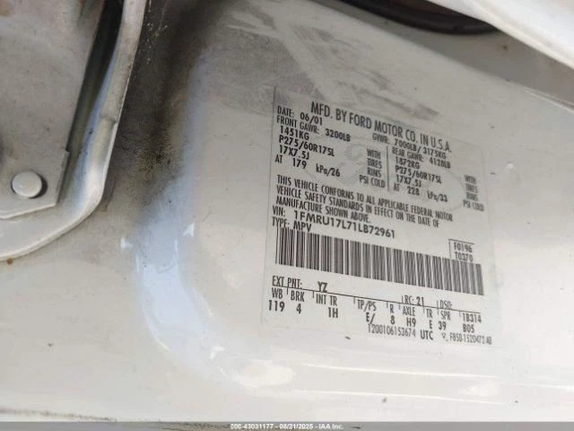 Motor limpiaparabrisas con acoplamiento para camioneta Ford F150 00-04 2612149 Foto 2 de 4