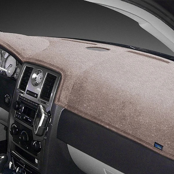 For Aston Martin V-8 1984 Dash Designs Dash-Topper Plush Velour Mocha Dash Cover