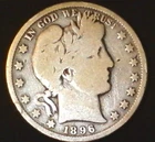 1896-S  Barber Half Dollar TOUGH KEY DATE