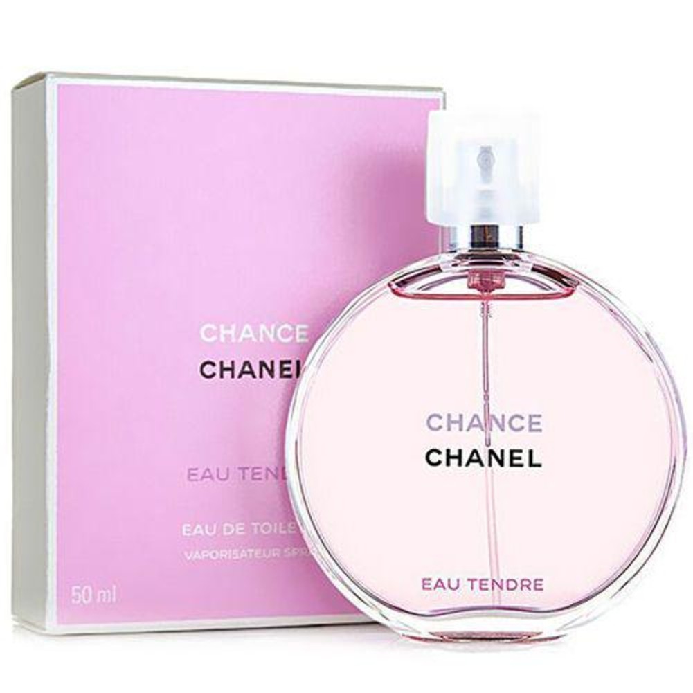 Chanel Chance Eau Tendre Eau de Toilette 50ml Womens Perfume Chance Eau Tendre