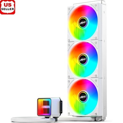High Efficiency 360mm Liquid CPU Cooler ARGB Fans Quiet Pump Broad Compatibility