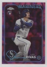 2024 Chrome Update Magenta & Purple Lava Lamp Refractor 5/299 Leo Rivas 0nr3