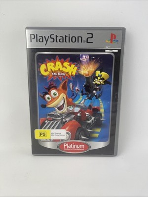 Crash Tag Team Racing - Platinum - Sony PlayStation 2 - PS2 Game - Manual - PAL