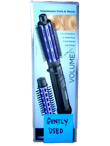Conair Hot Air Styler Voluminous Curls & Waves 1.5" Curling & 1" Bristle Brushes