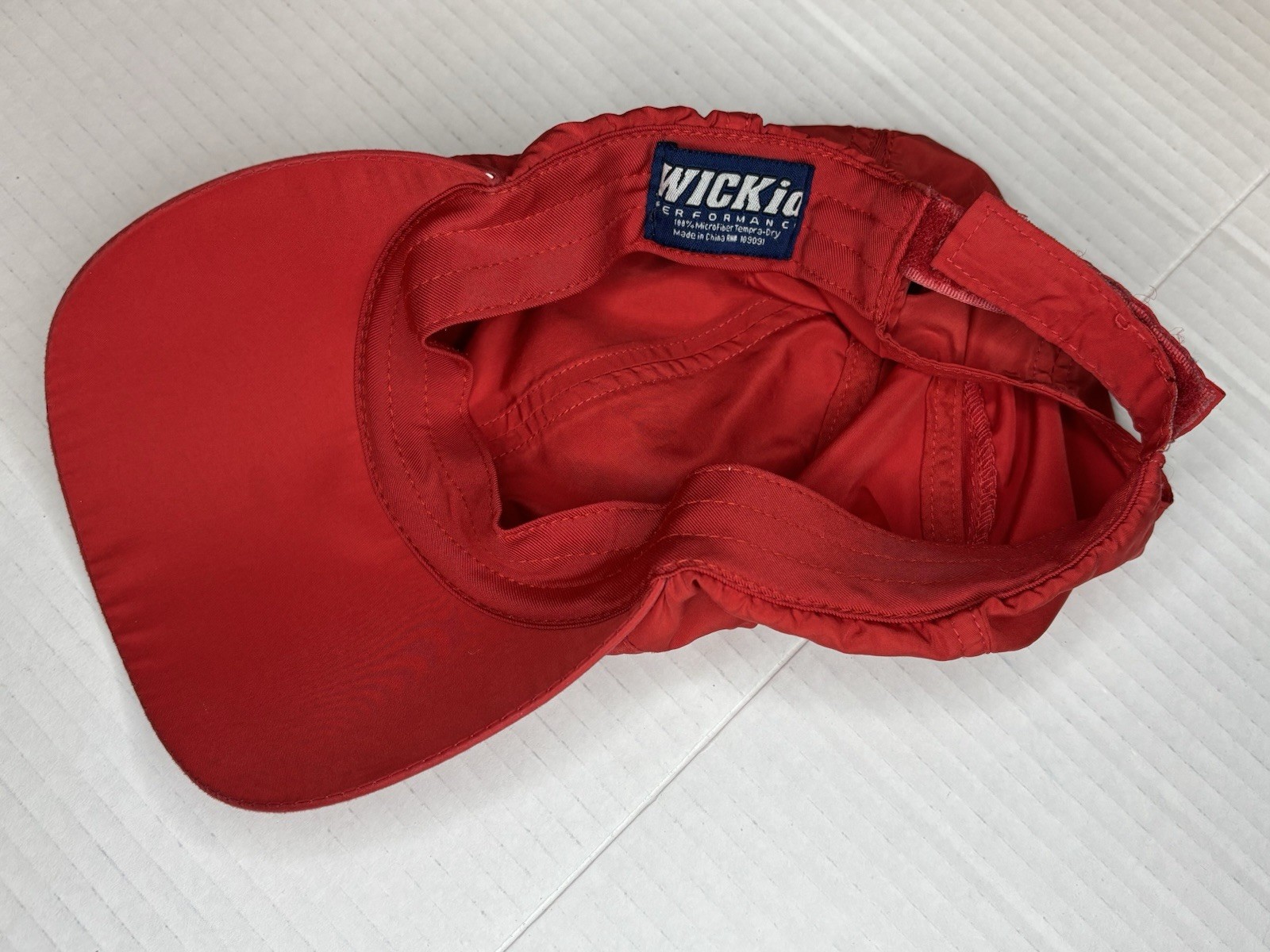 WICKid Performance Cap Red Adjustable Microfiber,… - image 6