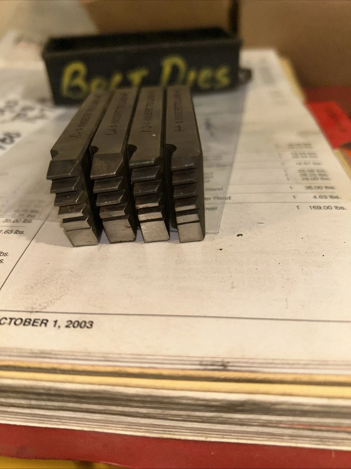 RIDGID 48960 1-1/8-7 UNC LH HIGHSPEED 500B BOLT DIE SET - Image 2 of 4