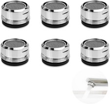 Faucet Aerator 6PCS Sink Aerator Replacement Parts, 2.2 GPM Kitchen Sink