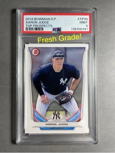 2014 Bowman Draft Picks Top Prospects TP39 Aaron Judge PSA 9 Mint RC