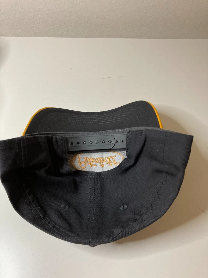 Gorra de béisbol Peterbilt Outdoors negra/amarilla talla única para todos  Foto 2 de 2